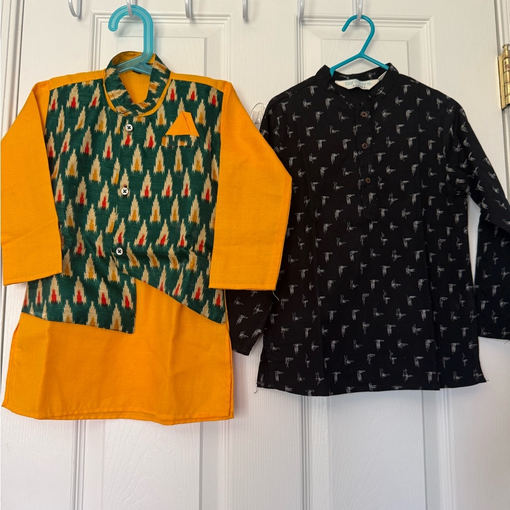 Kids boys ethenic wear kurta set